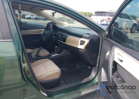 2014 Toyota Corolla Le z USA, uszkodzony, nr VIN 2T1BURHE1EC156675